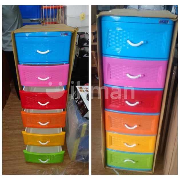 Daxer Rainbow Plastic Drawer Sets for Sale Kottawa ikman