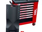 Dbl 7 Drawer Tool Box with Tools