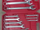 DBL CR-V combination spanner set Herman HT 056