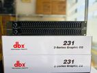 DBX 231 Equalizer SUB out