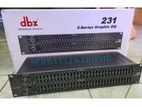 DBX 231 Equalizer With Sub out
