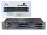 Dbx-231sub Dual 31-Band Graphic Equalizer with subwoofer out