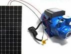 DC Motor with Solar Panels