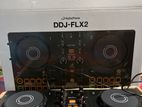 Ddj Flx 2 with Pioneer Hdj Cue 1