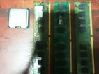 DDR 2 RAM ×3 with intel core 2duo Processor