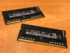 DDR 3 Laptop RAM 2GB x 2