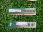 DDR 4 Ram 4GB 2400mhz (4gbx4) 1- 2500rs