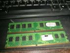 DDR2 Ram Cards 2GB ×2Pcs