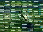 DDR3 - DDR4 16GB + 8GB 4GB 2GB 1GB RAM Card Stock