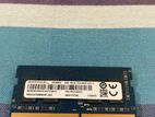DDR4(PC4-2400T) Laptop RAM 4GB Single Side