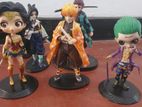 Demon Slayer With DC Action Figures