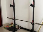 Decathlon Squat Rack with Weights