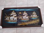 Decorative Ship Wall Art - 18*36 Inches