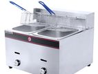 DEEP FRYER GAS DOUBLE 16L