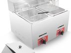 DEEP FRYER GAS DOUBLE 17LITER