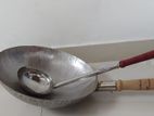 Deep Frying Pan with Spoon (16’’)