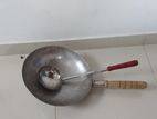 Deep Frying Pan With Spoon (16’’)