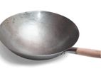 DEEP FRYING PAN with SPOON (16’’)