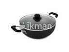 Deep Kadai 12 H.A with Glass Lid