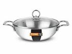 DEEP KADAI COOKEWARE TRIPLY 280MM 4.5L