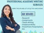 Degree Assignment Assistance