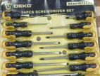 DEKO 14Pcs screwdriver set DKA01ST27-14