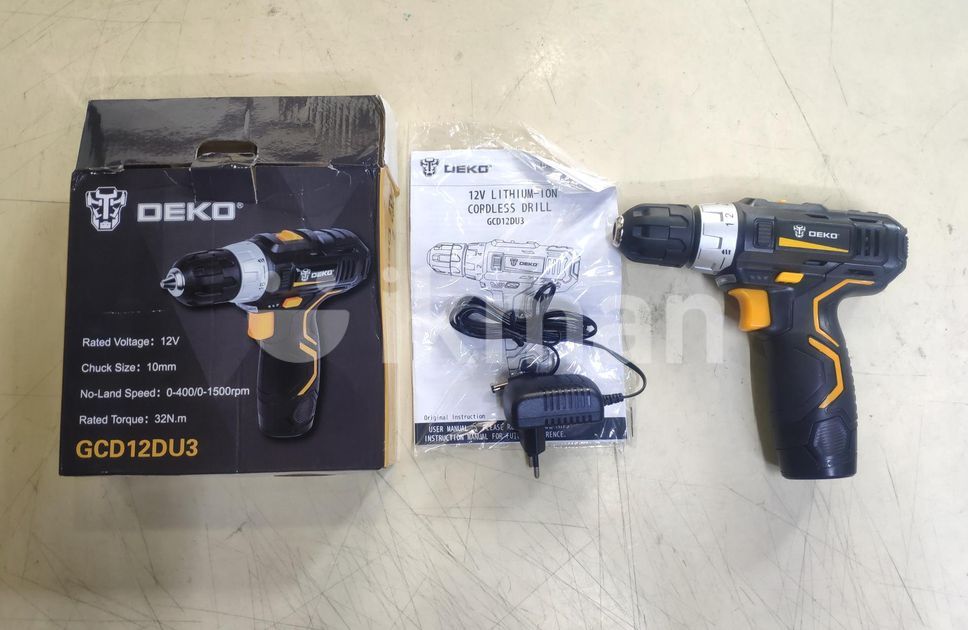 Deko Cordless Drill Kit 12V (New) for Sale in Colombo 3 ikman