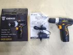 Deko Cordless Drill Kit 12V (New)
