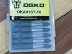 DEKO Impact Screwdriver bit DKA01ST-10