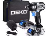 Deko Impact Wrench Double Battery Kit