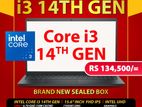 Dell Core i3 -14th Gen Brandnew +8GB|512GB|Seal Box Laptops