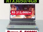 Dell G15 AMD Ryzen 5 -5600H -RTX 3050/4GB 8GB DDR4 512GB SSD laptop