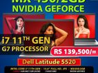 Dell Latitude 5520 Core i7 -11th Gen+8GB|Nvidia 450MX Graphics Laptops