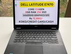 Dell Latitude E7470 Core i7 6th Gen Laptop FHD Display 8GB RAM 256GB SSD