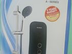 Delmege water heater with pump