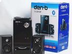 Den B201 Bluetooth Subwoofer Speaker System with Surround Sound