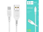 DENMEN D01V Cable USB Data and Fast Charger Micro 1m For Android