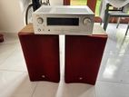 Denon Hdmi Amp with Victor Japan Speakers