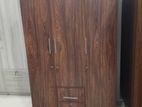 Depth 18" 6*4 Ft 3 Door Melamine Wardrobes