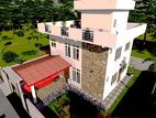 Design and Construction of Two Story House 3 Br