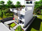 Design and Construction of Two Story House 4 BR