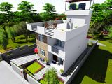 Design and Construction of Two Story House 4 BR