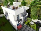 Design and Construction of Two Story House 4BR - Colombo 14