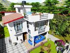 Design and Construction of Two Story House 5 Br