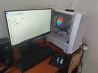 Desktop Computer (CPU and 21"LED Monitor