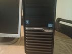 Desktop Computer + HP Monitor