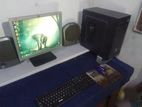 Desktop Computer with monitor,keyboard,mouse