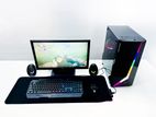 Desktop Full Set Core i5 - 8GB Ram 20" LED RGB Casing SSD New