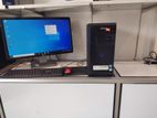 Desktop PC with wider Monitor