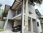 (DH1158) Modern Two Storey House with Rooftop for Sale in Homagama